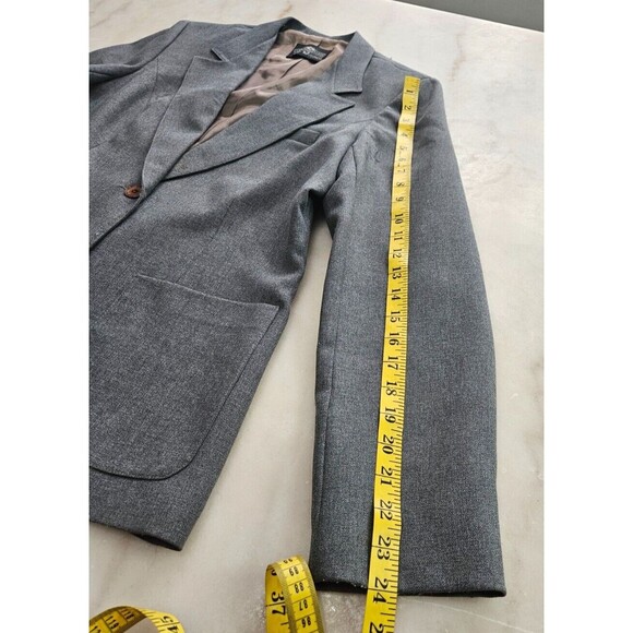 Levi’s Women's Bend Over Blazer Jacket Two-Button Business Coat Size 14 - Picture 6 of 10